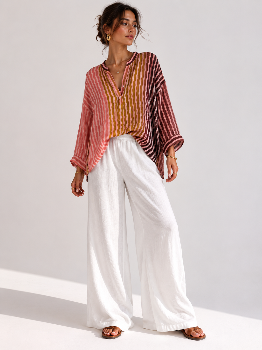 CHEMISE MAO LIGNE NOUS