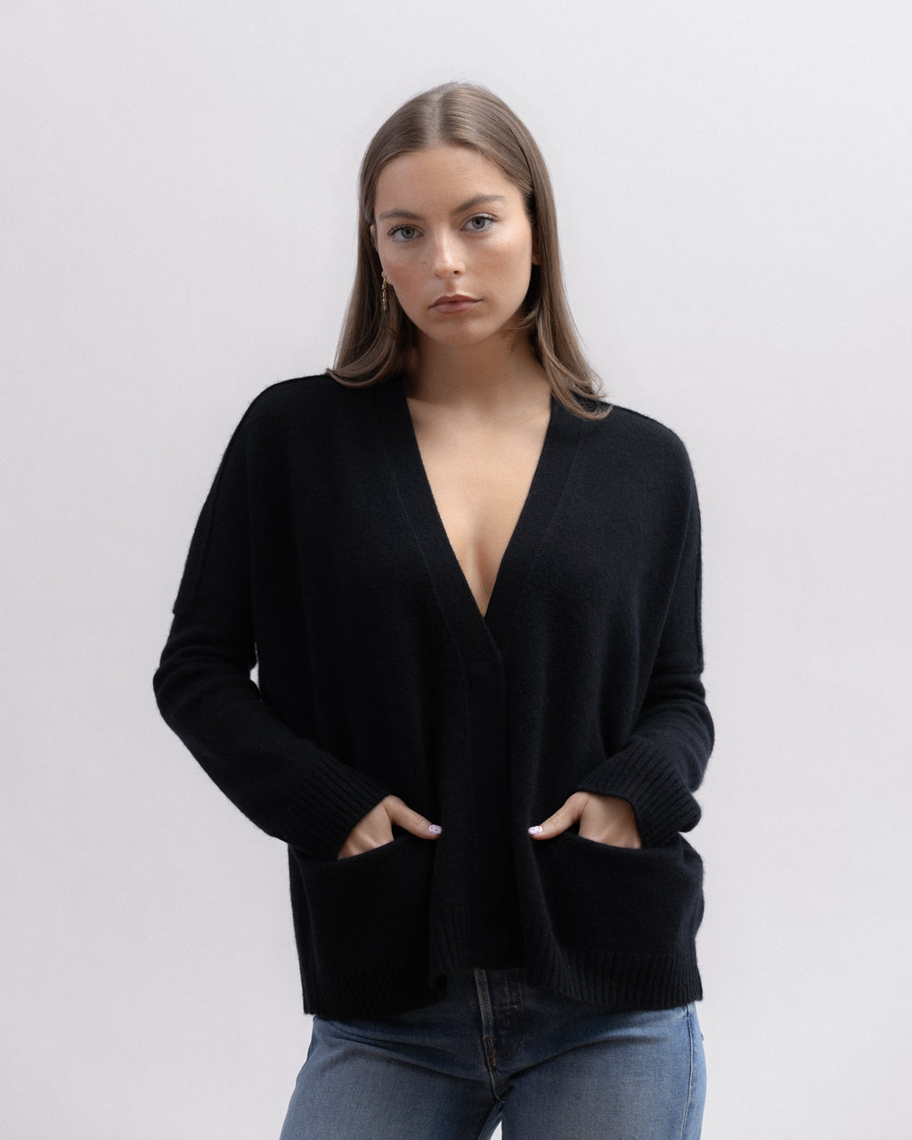 Cardigan poche Lise
