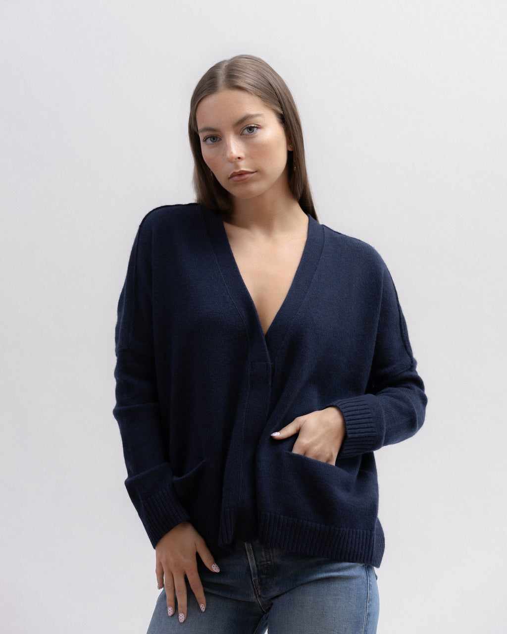 Cardigan poche Lise