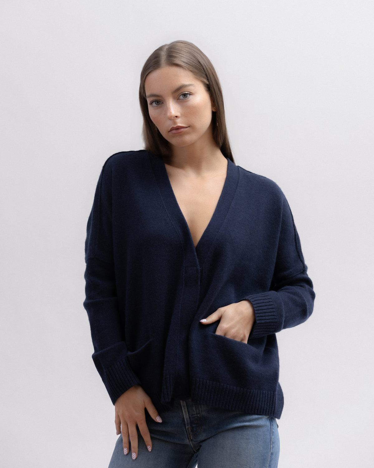 Cardigan poche Lise