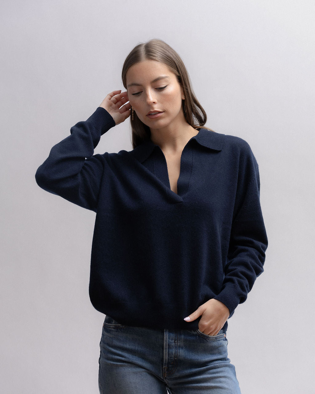 Pull ML Col New Navy