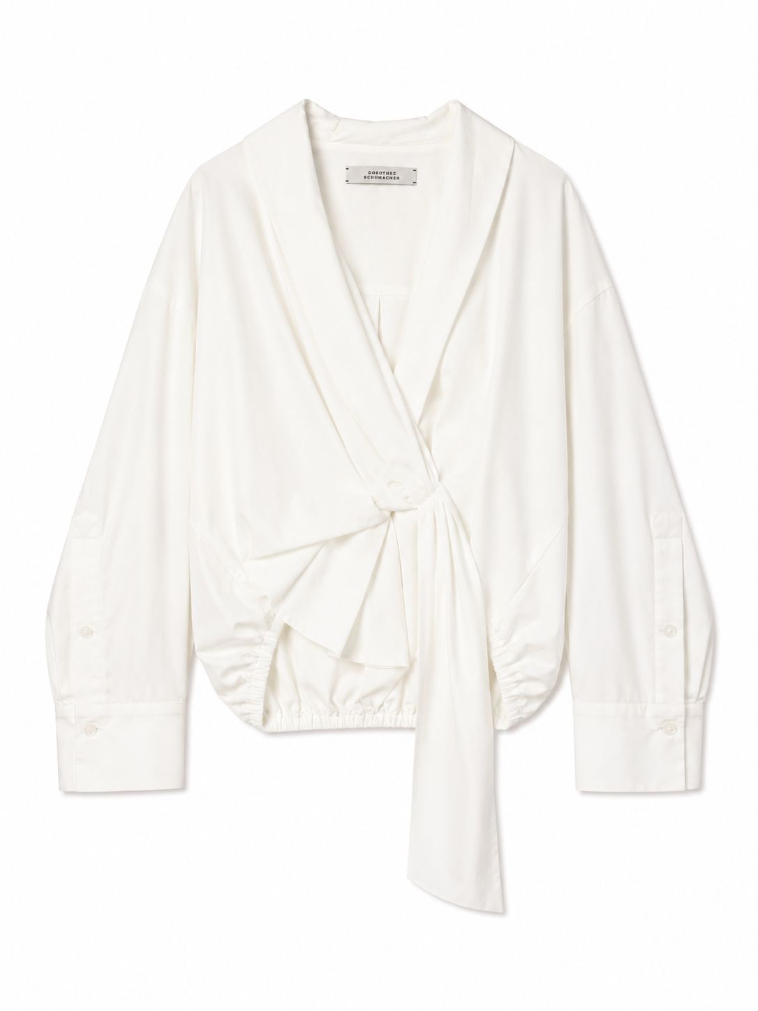 Chemise noeux Blanc