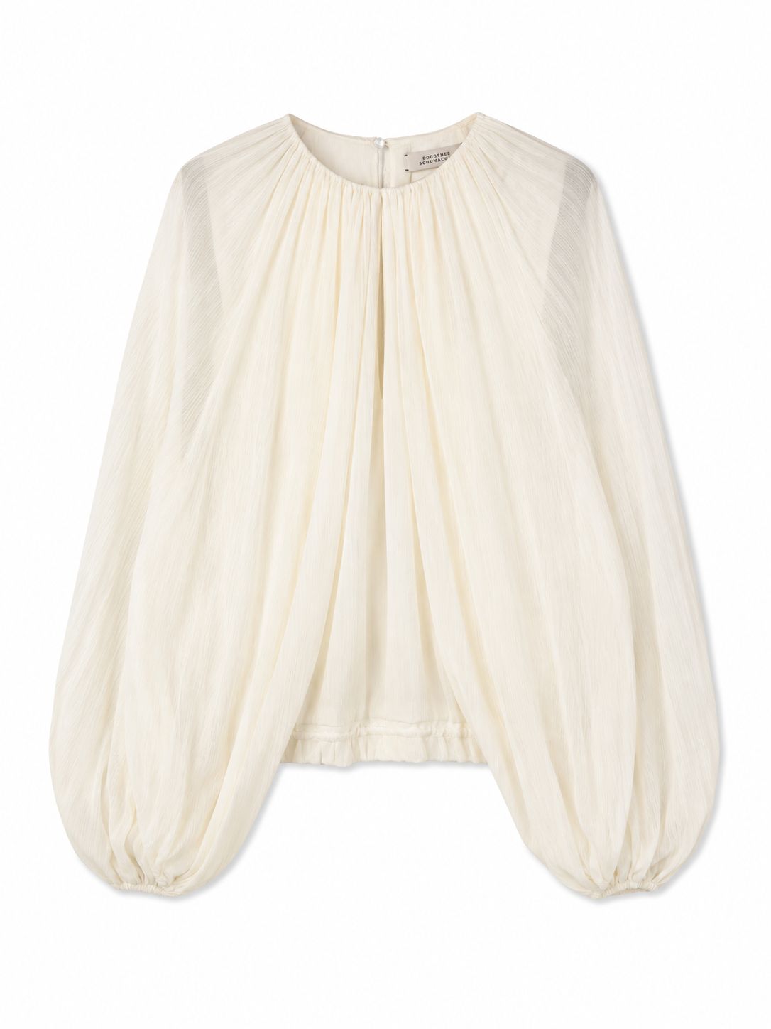 Top chemise ecru