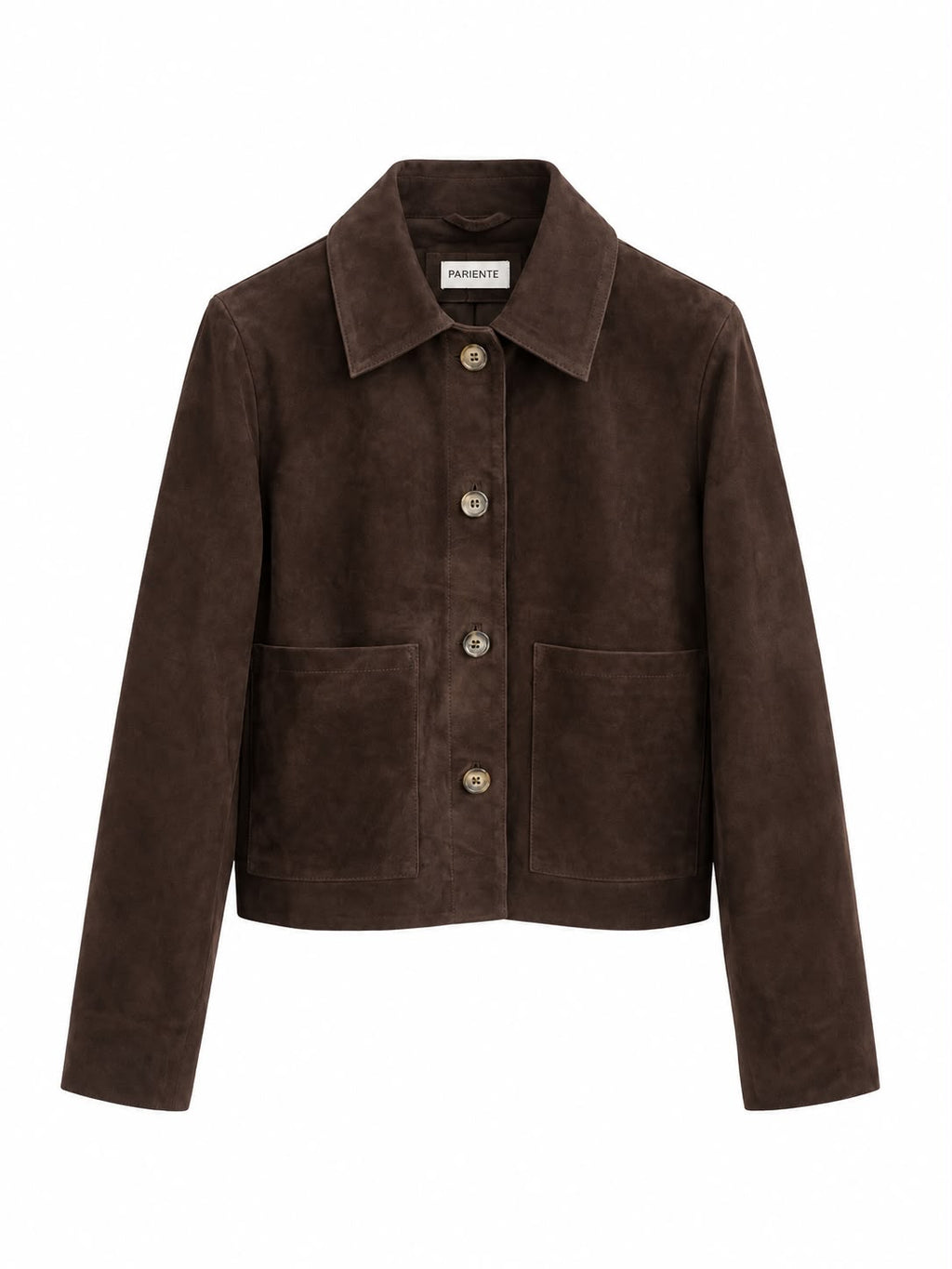 Veste en daim Pariente Roma Brun