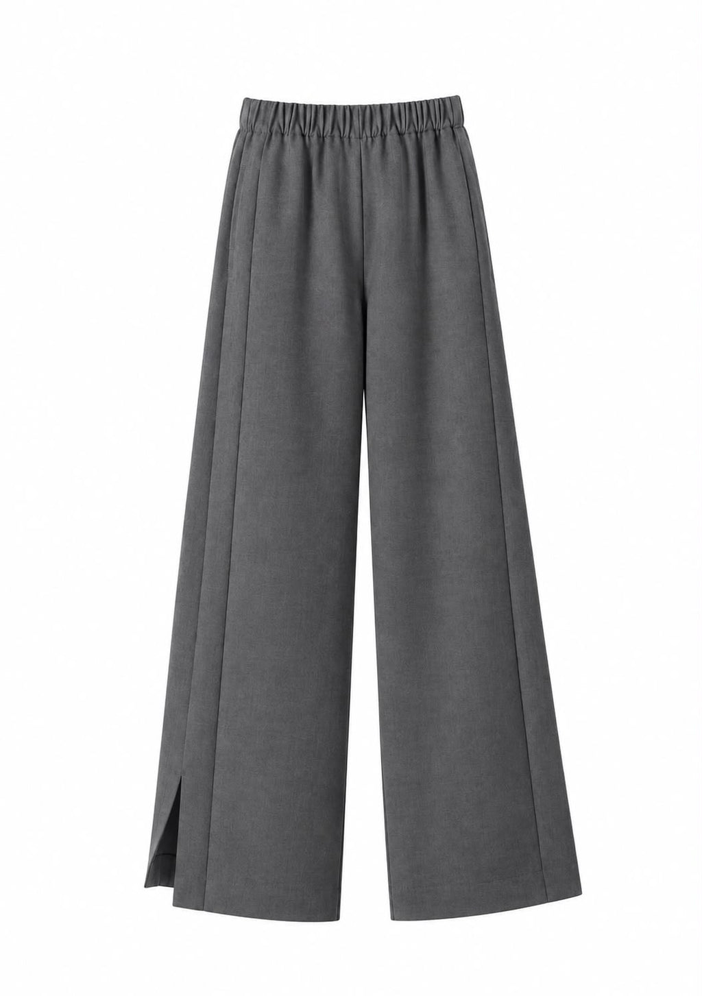 Pantalon Large Nao Gris