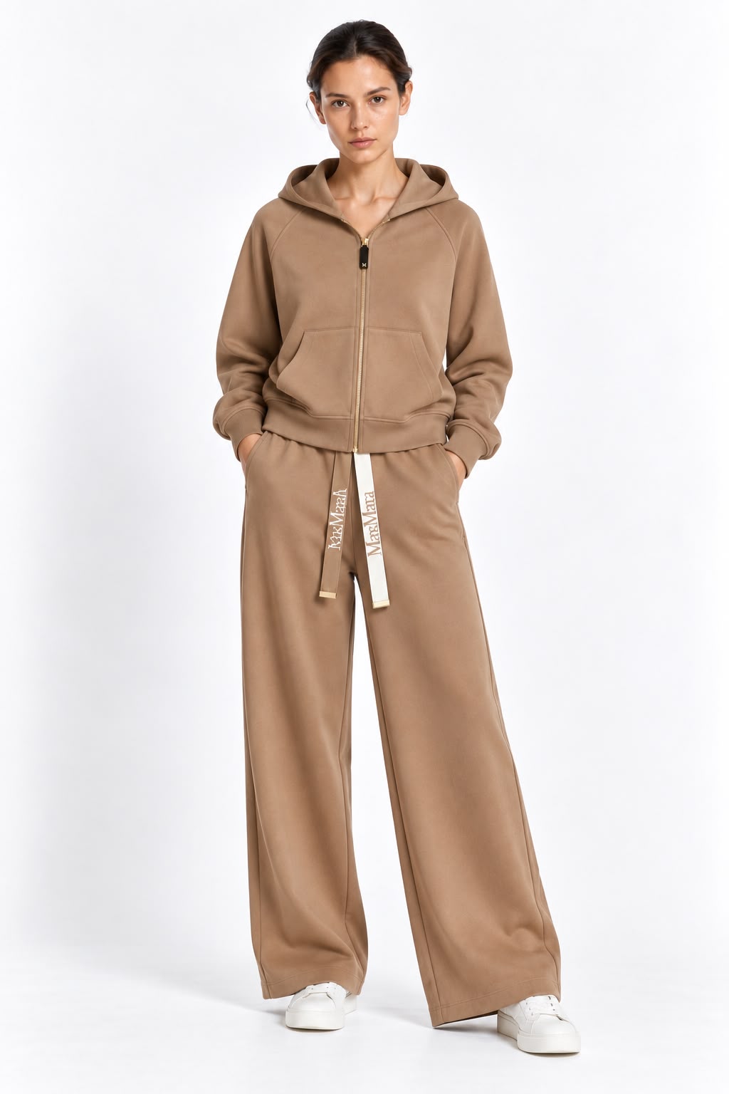 Sweat zippé Max Mara Marea, détail