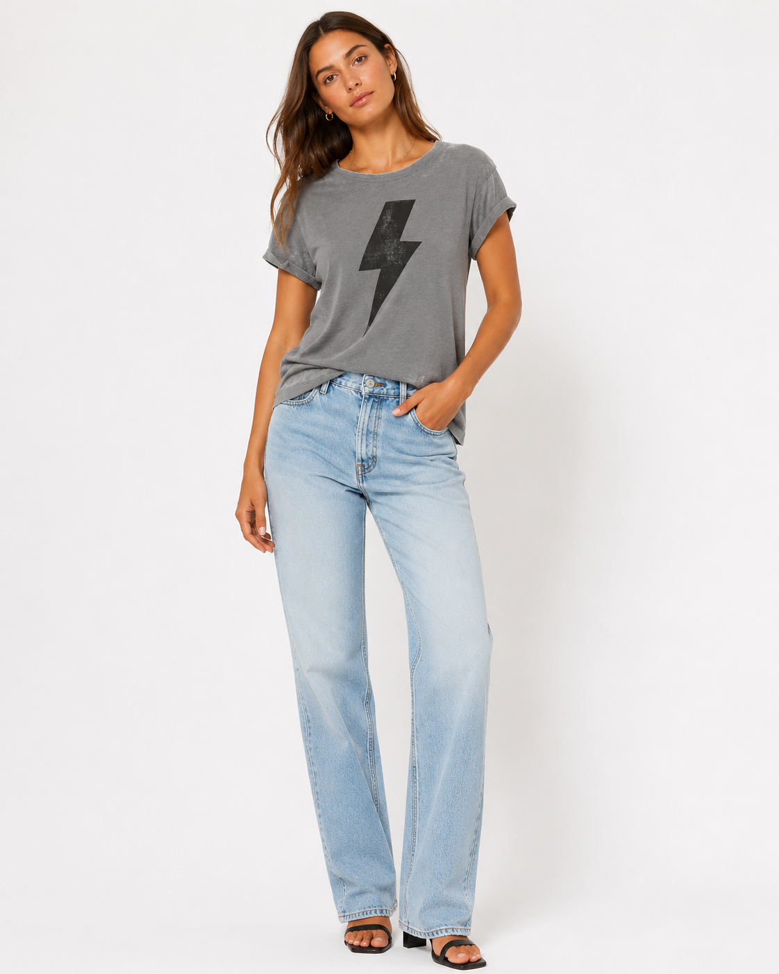 T SHIRT ACDC FLASH