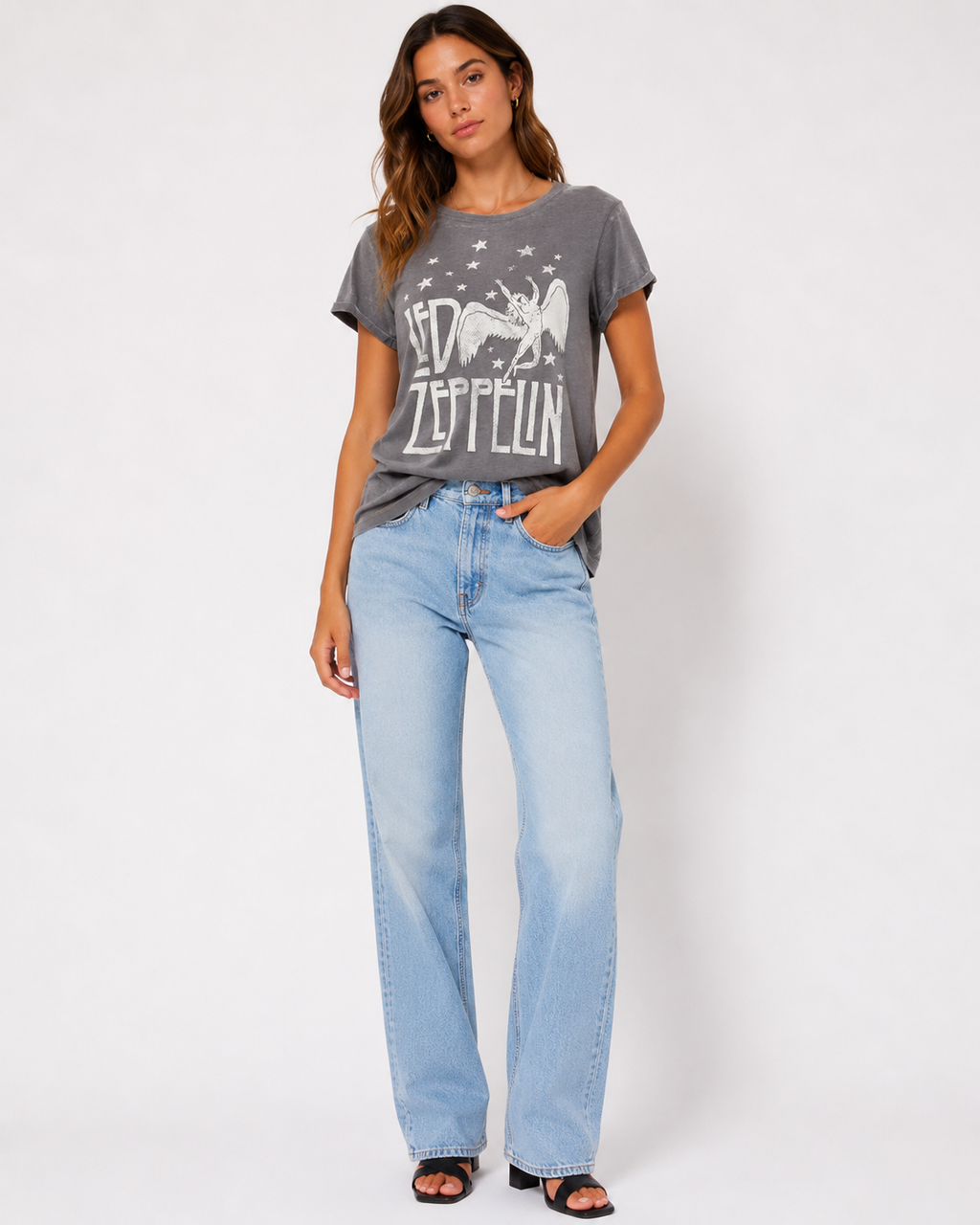 T SHIRT LED ETOILE