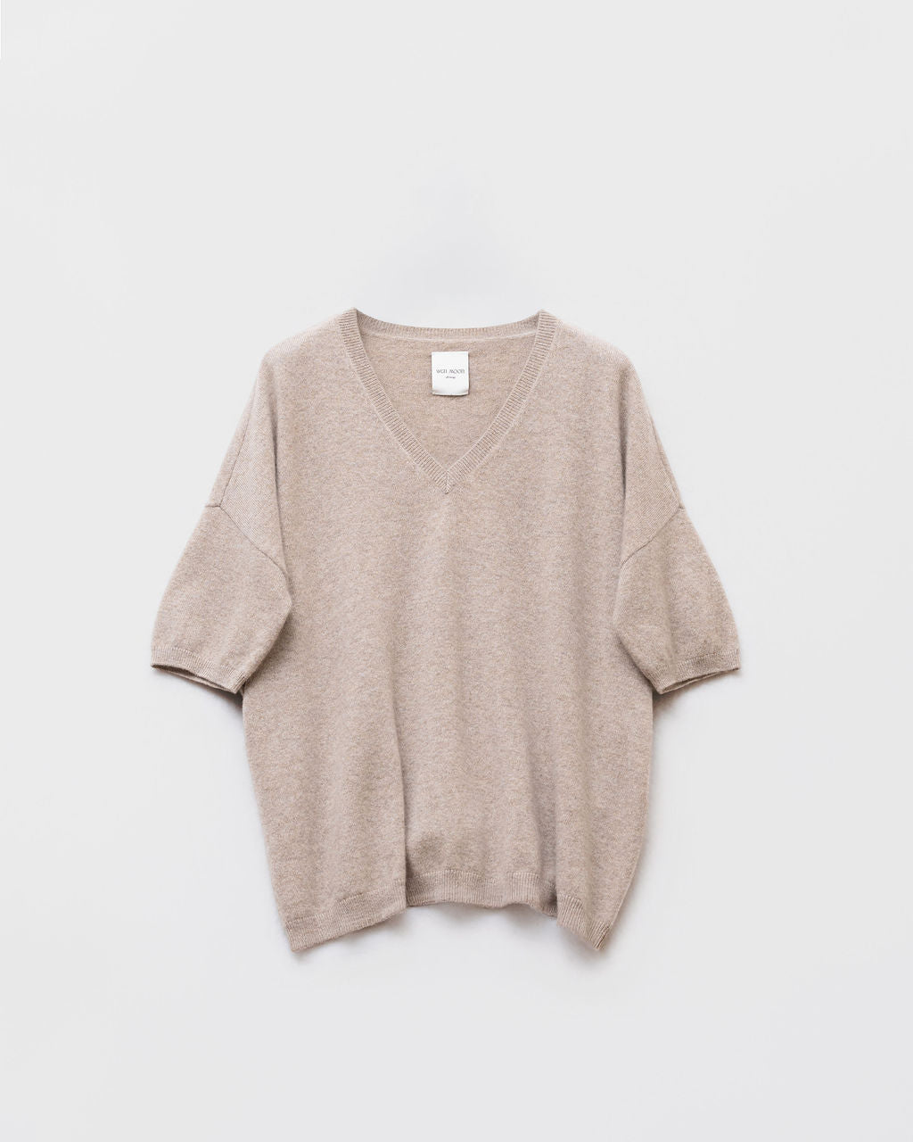 PULL LARGE MC V Beige