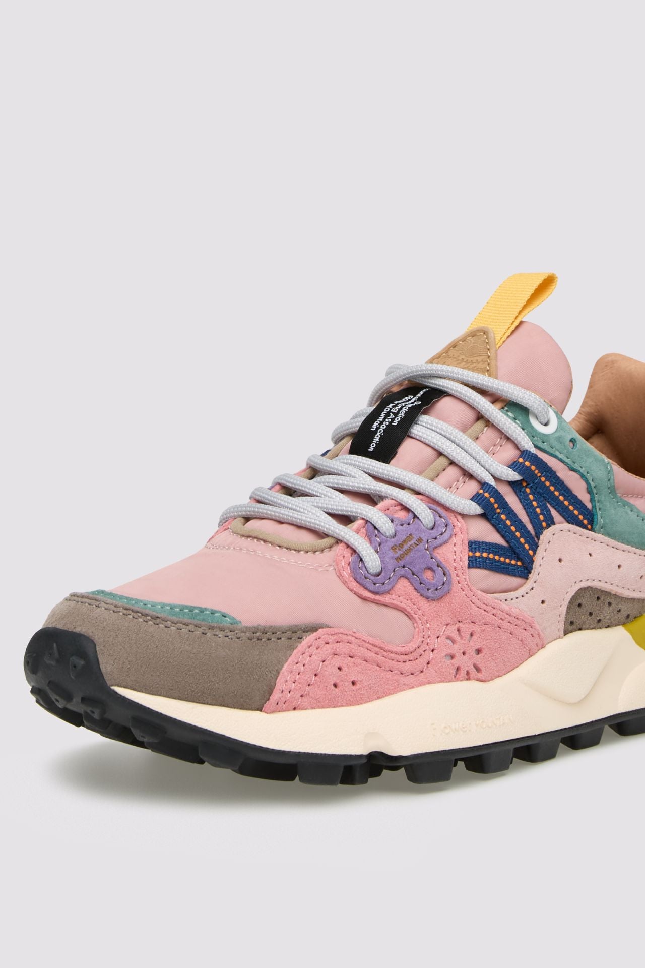 Basket yamano grey light pinky