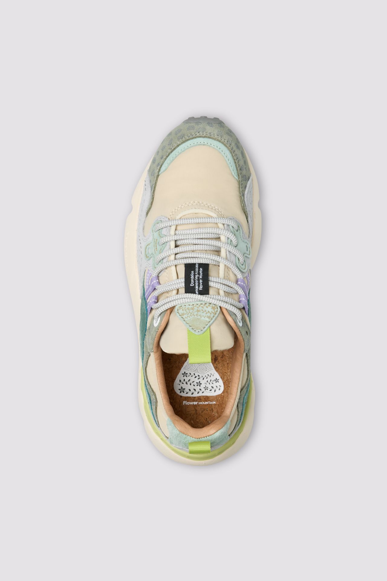 Basket yamano taupe Green