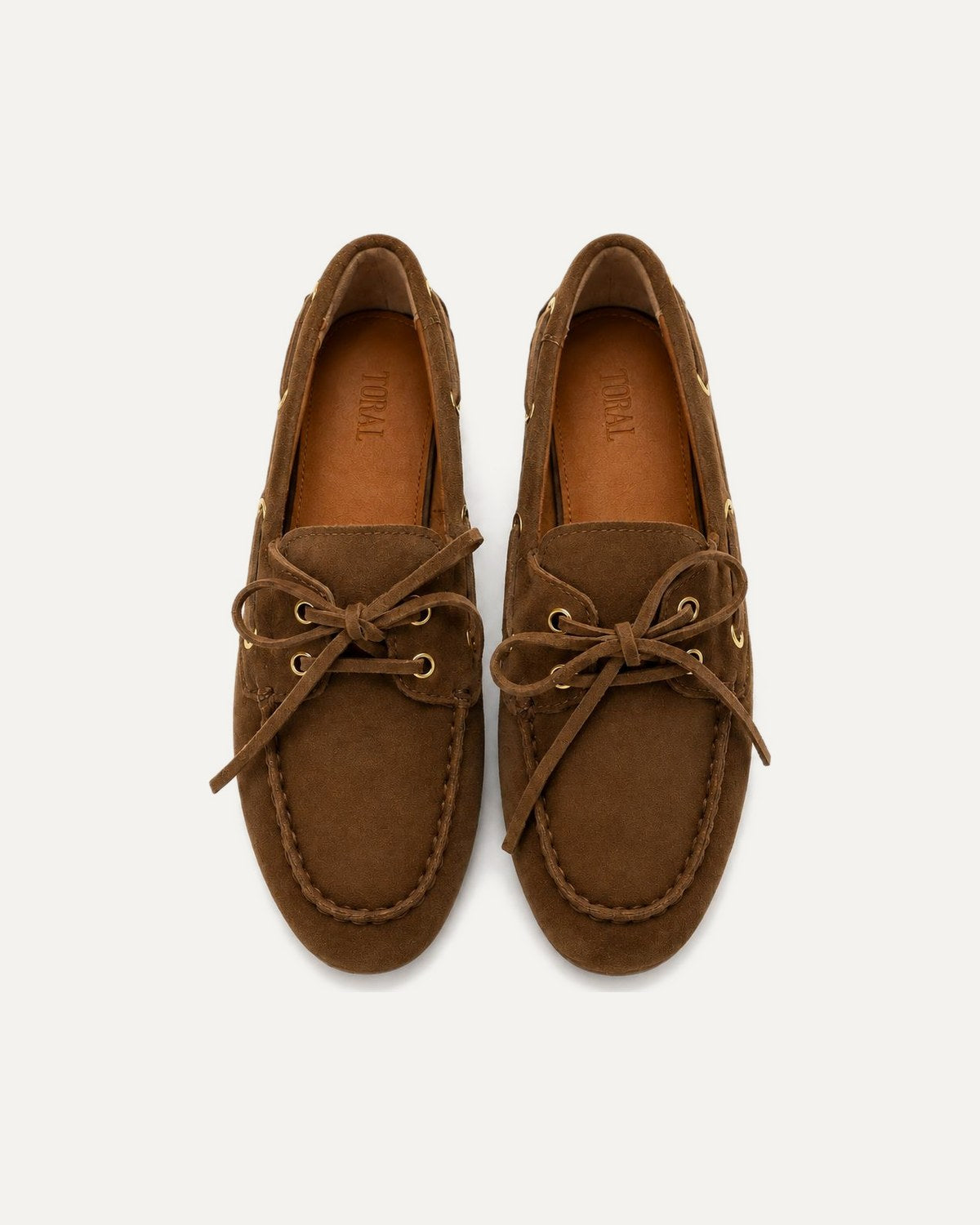 Mocassins en daim kaki Toral