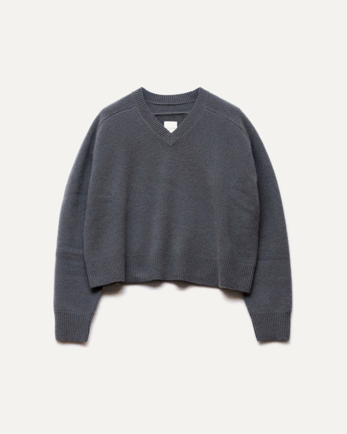 Pull col V gris Wen Moon