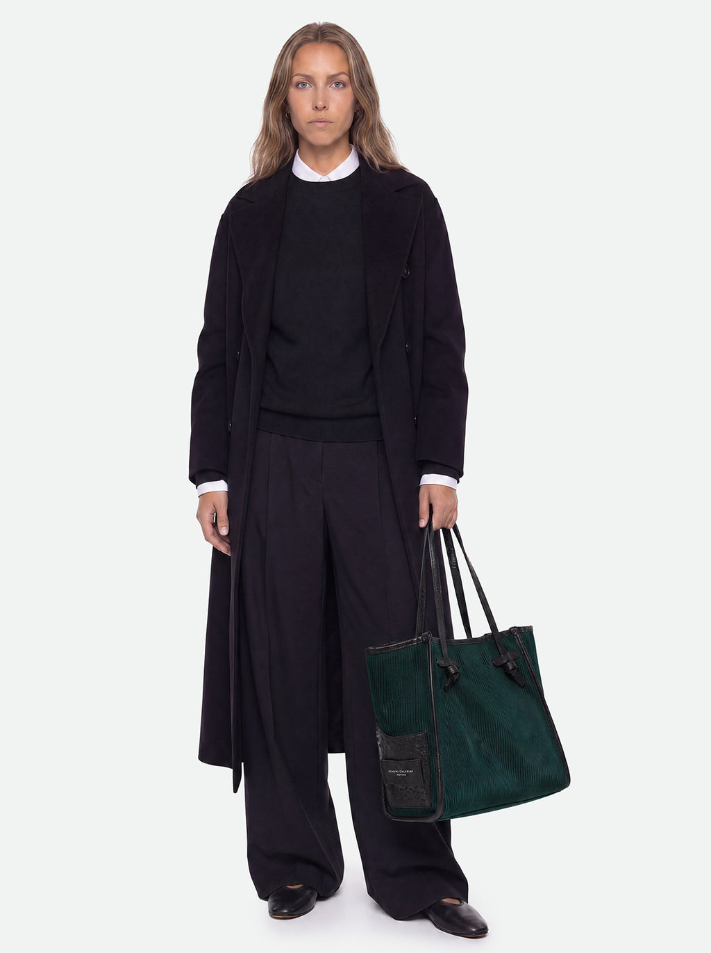 Sac Marcella velours Loden Gianni Chiarini BS 12470 TMBY - vue 2