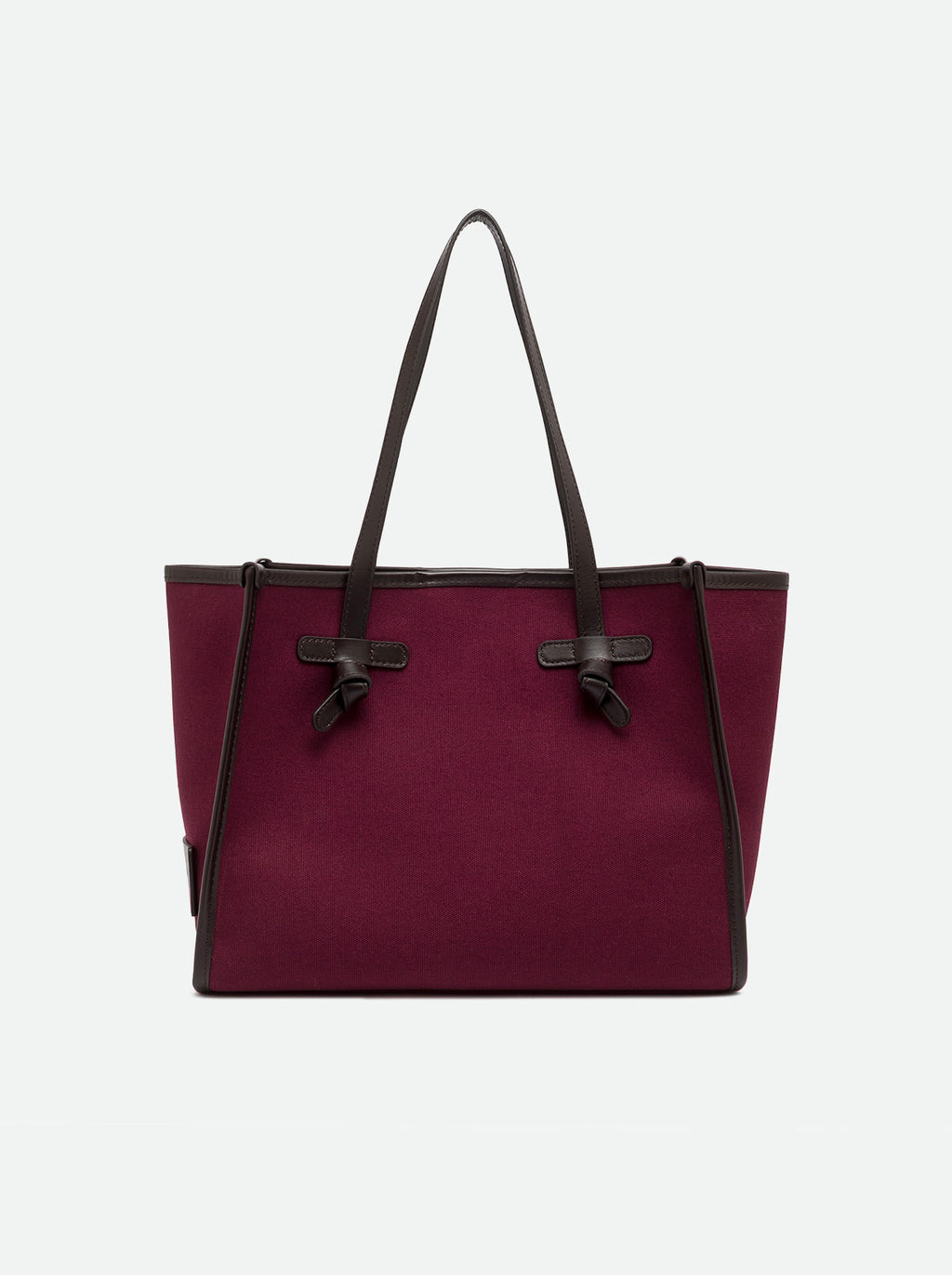 Sac Marcella toile Gianni Chiarini BS 6849 CNV-SE - Oxblood Canapa Espresso - vue 1