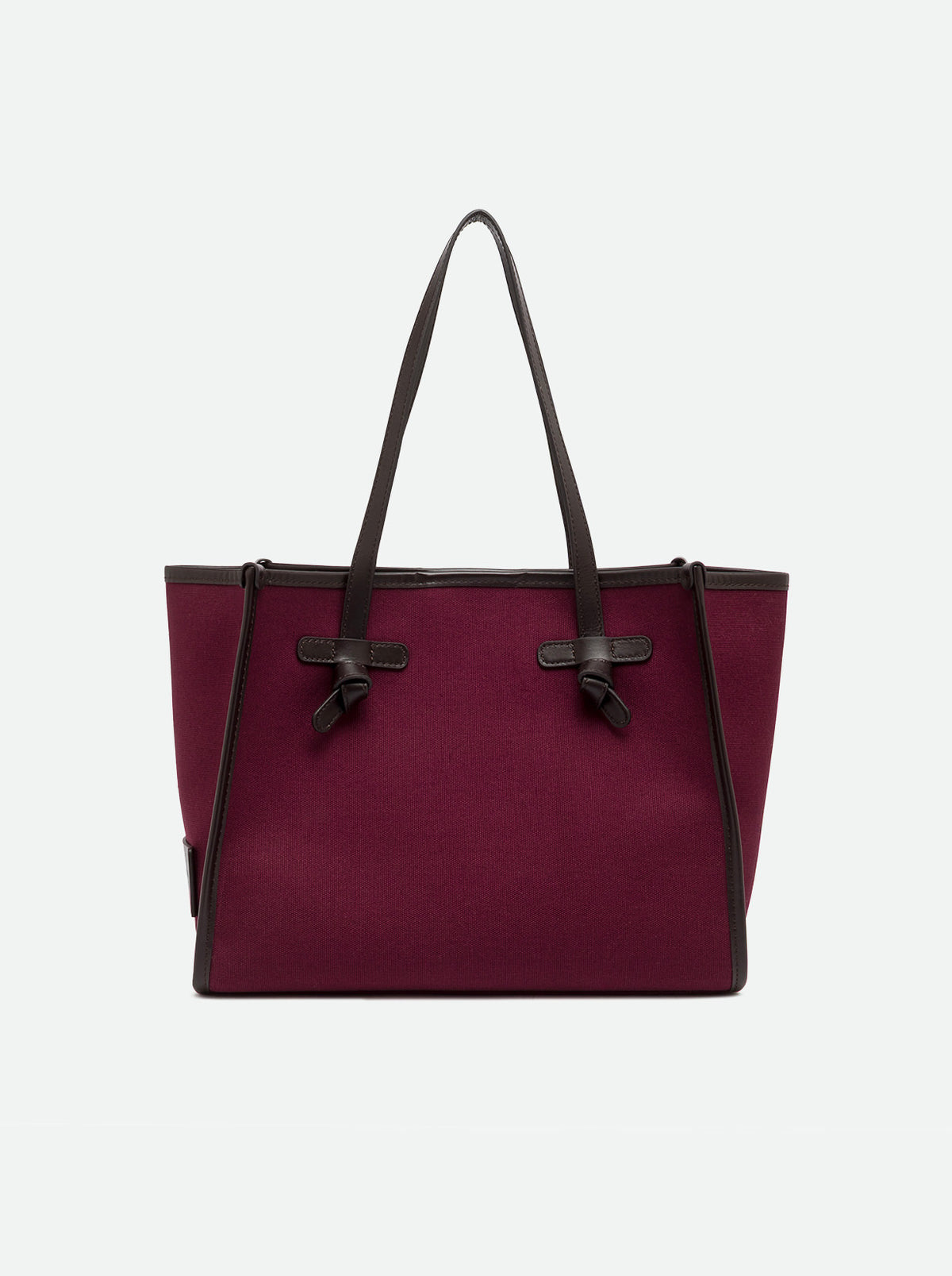 Sac Marcella toile Gianni Chiarini BS 6849 CNV-SE - Oxblood Canapa Espresso - vue 1