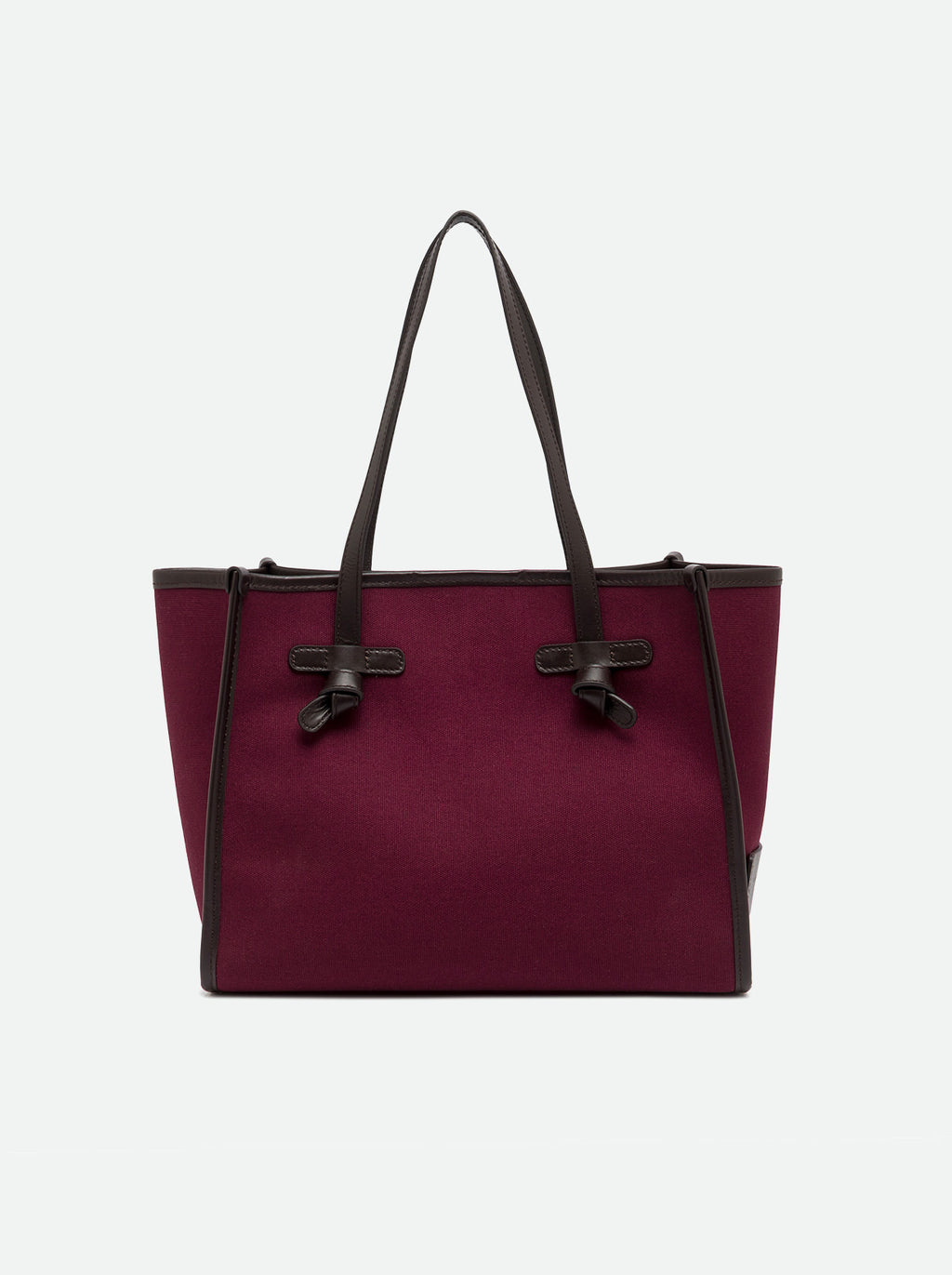 Sac Marcella toile Gianni Chiarini BS 6849 CNV-SE - Oxblood Canapa Espresso - vue 3