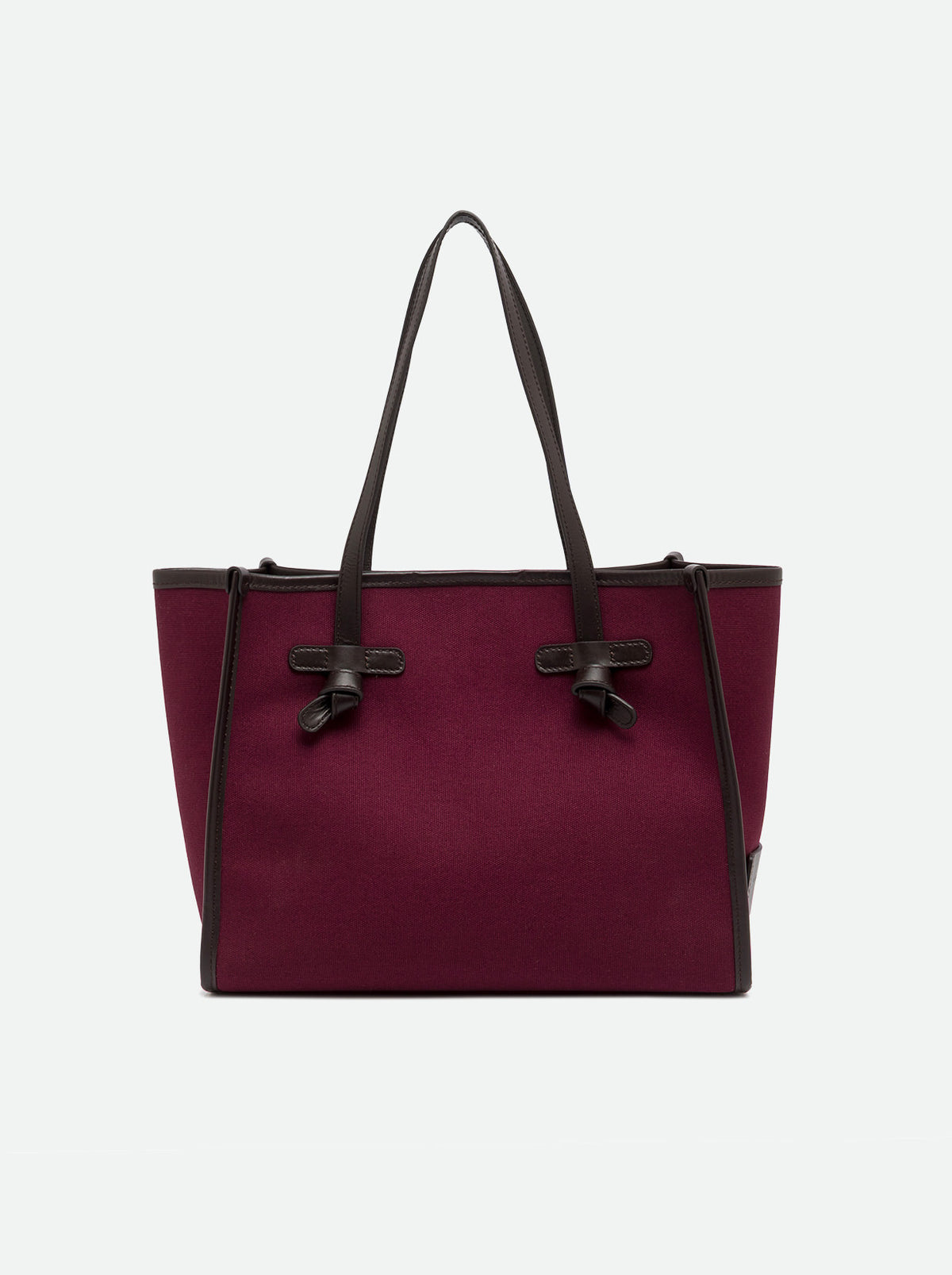 Sac Marcella toile Gianni Chiarini BS 6849 CNV-SE - Oxblood Canapa Espresso - vue 3