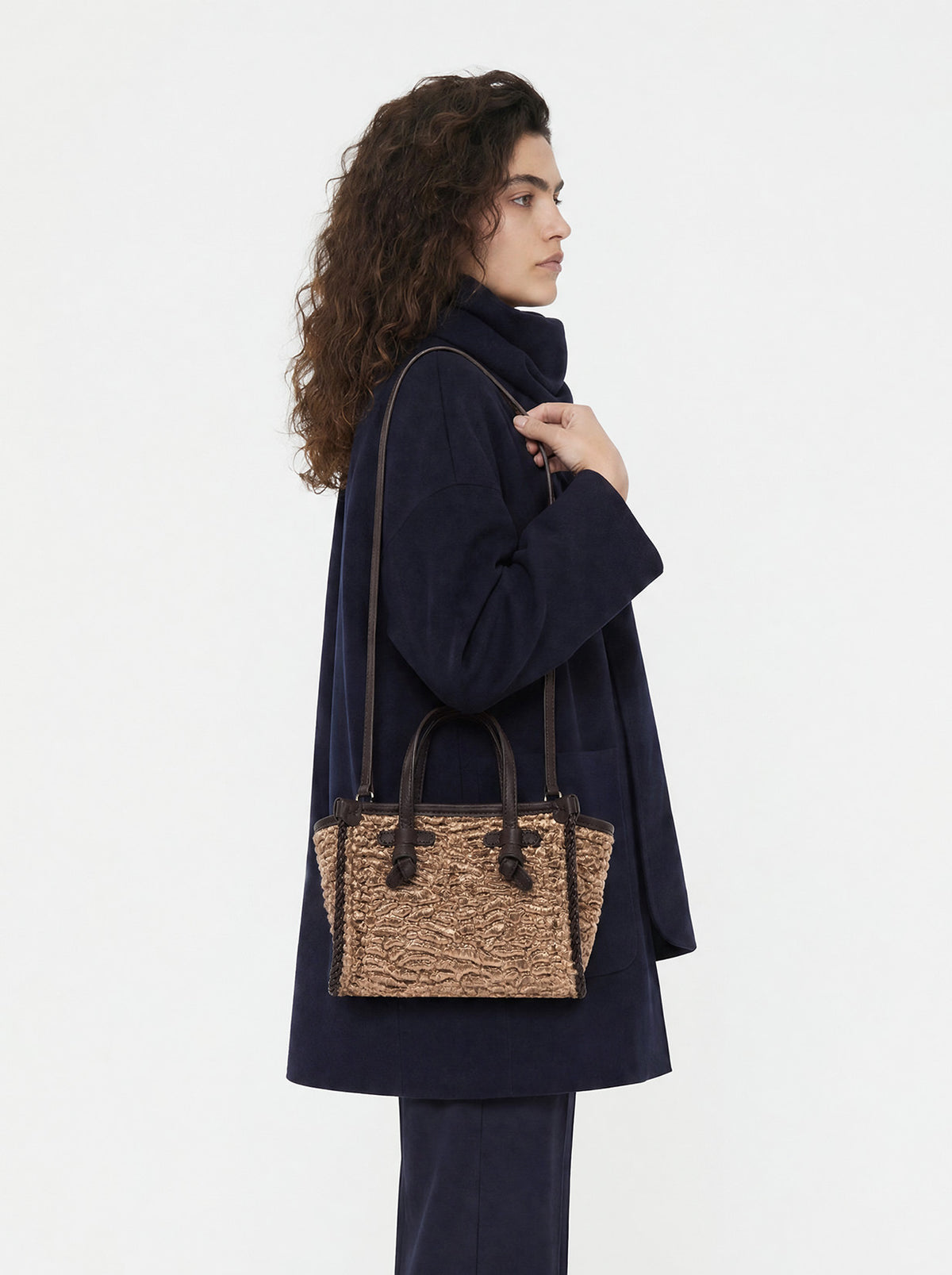 Sac Miss Marcella Gianni Chiarini BS 12455 ZRNA - Beige - vue 2