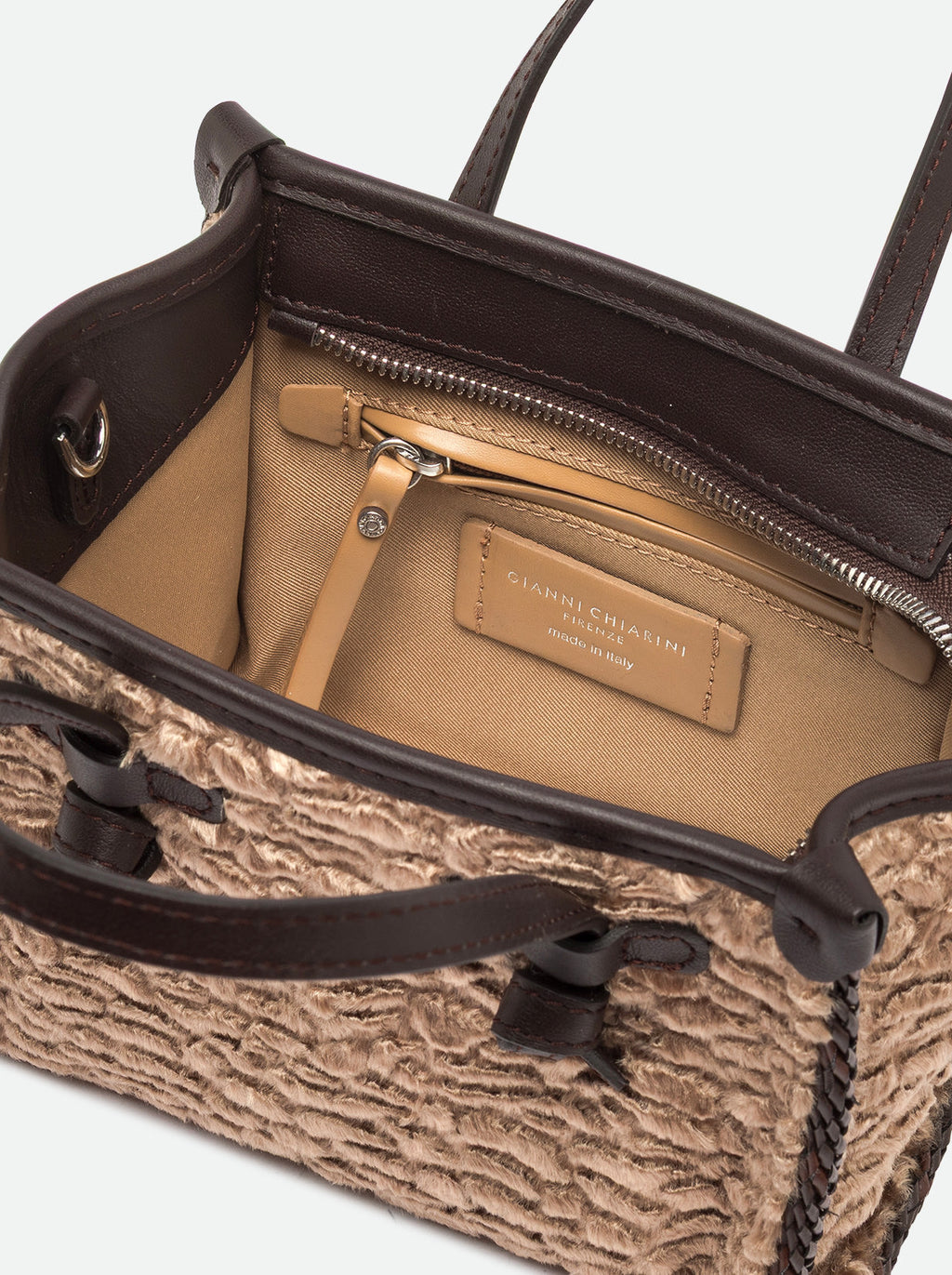 Sac Miss Marcella Gianni Chiarini BS 12455 ZRNA - Beige - vue 6