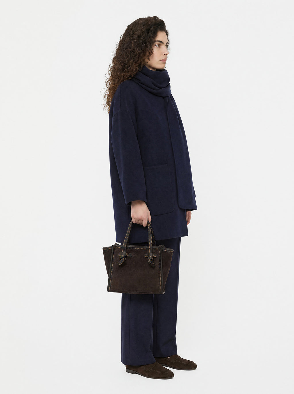 Sac Miss Marcella Gianni Chiarini BS 8065 CM-PL - Espresso - vue 7
