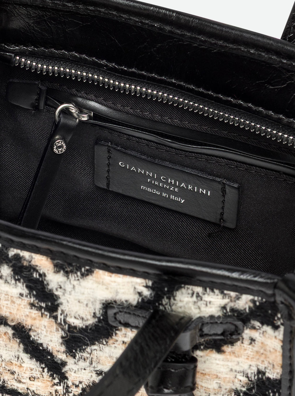 Sac Miss Marcella Gianni Chiarini BS 8065 ZEBRA - Nero-Bianco - vue 6