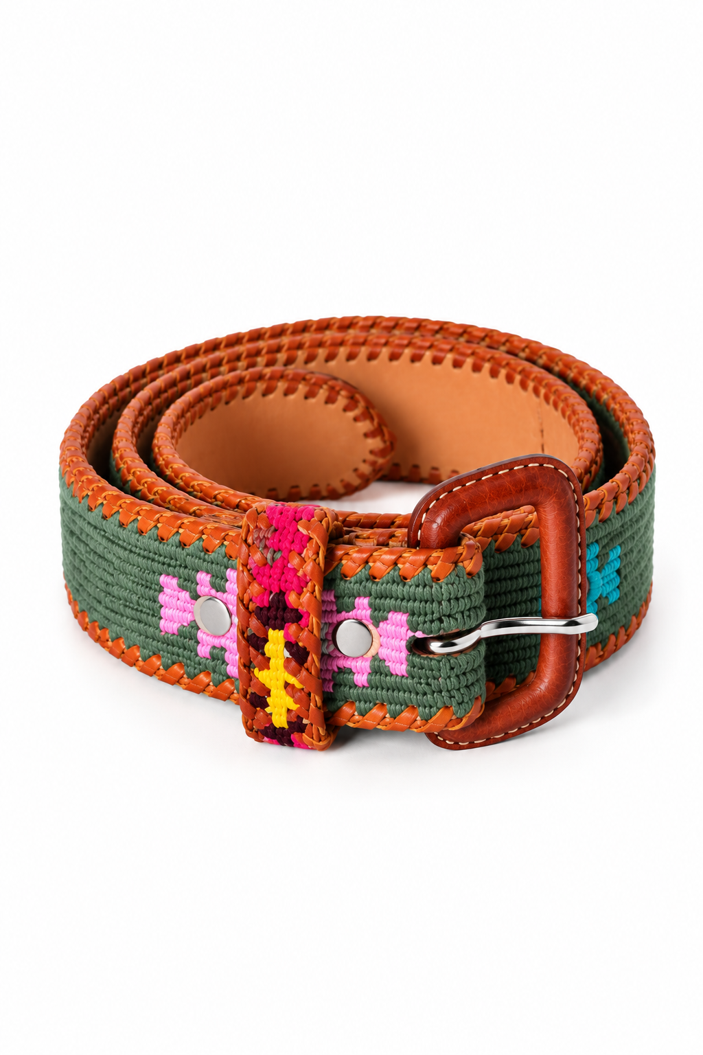 Ceinture tissée Antig Belts coloris Palma