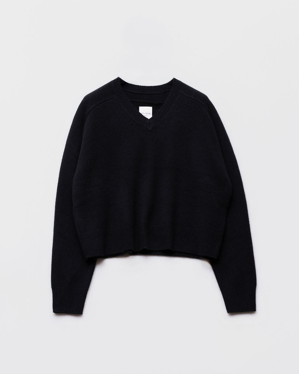 Pull Gros col V BLACK