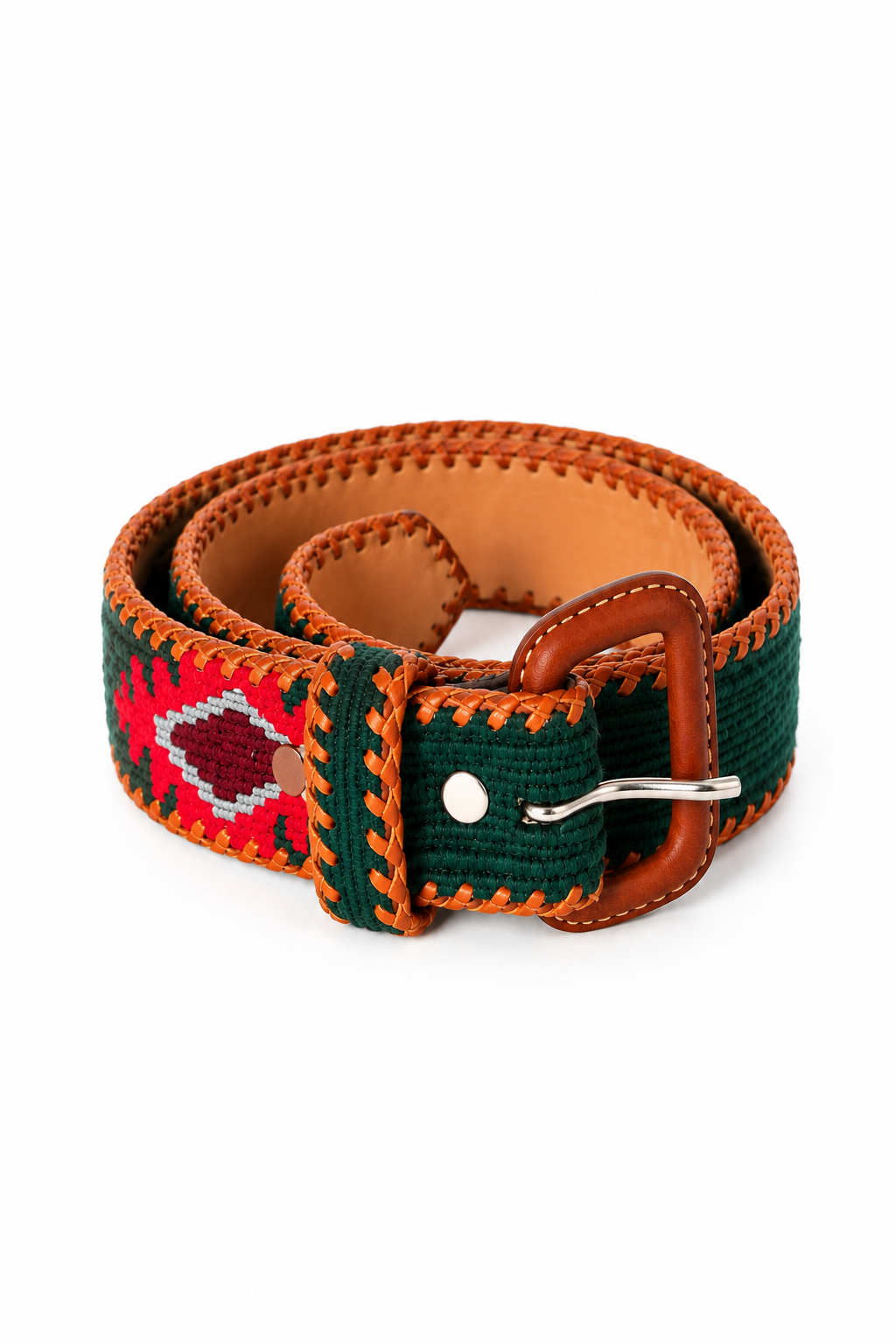 Ceinture tissée Antig Belts coloris Tikal